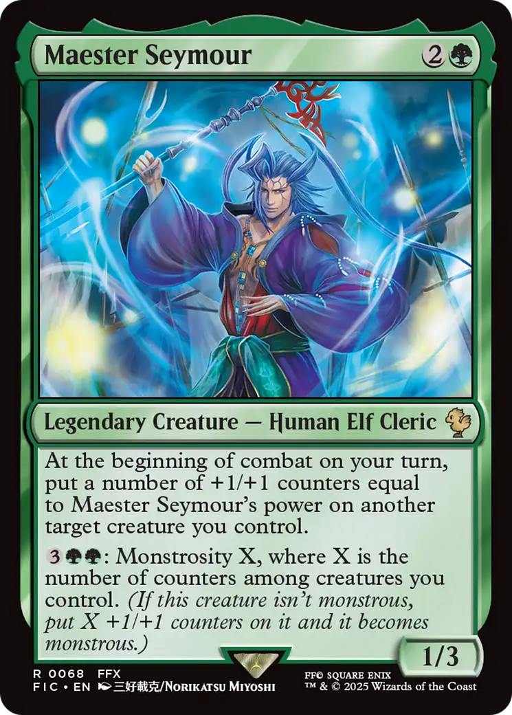Maester Seymour [FINAL FANTASY Commander] - Magic: The Gathering - Card Brawlers | Quebec | Canada |