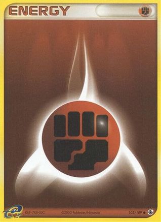 Fighting Energy (105/109) [EX: Ruby & Sapphire] - Pokémon - Card Brawlers | Quebec | Canada |
