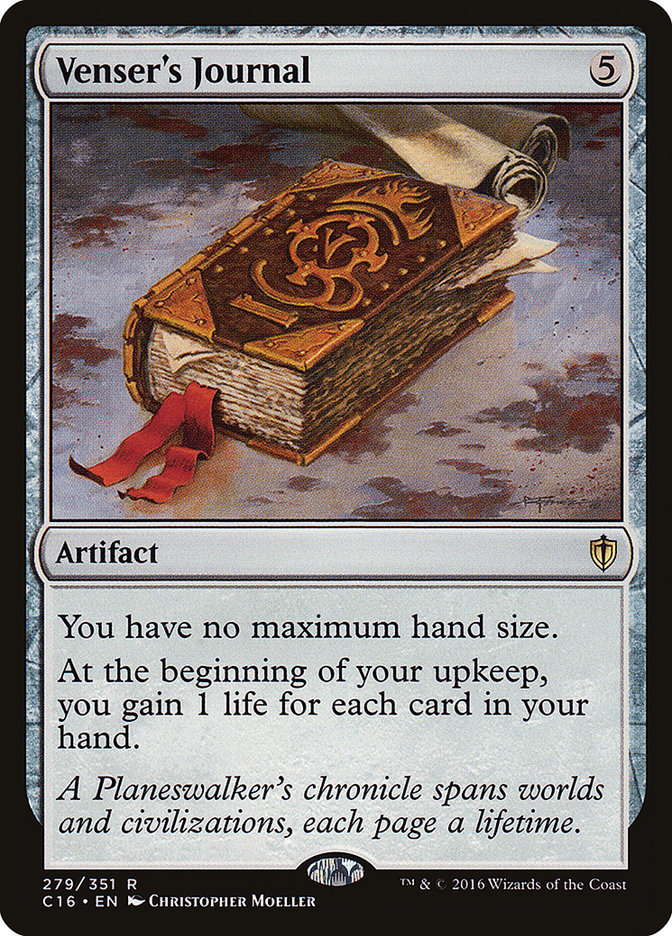 Venser's Journal [Commander 2016] - Magic: The Gathering - Card Brawlers | Quebec | Canada |