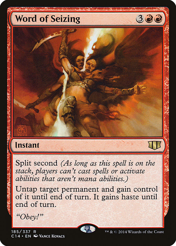 Word of Seizing [Commander 2014] - Magic: The Gathering - Card Brawlers | Quebec | Canada |