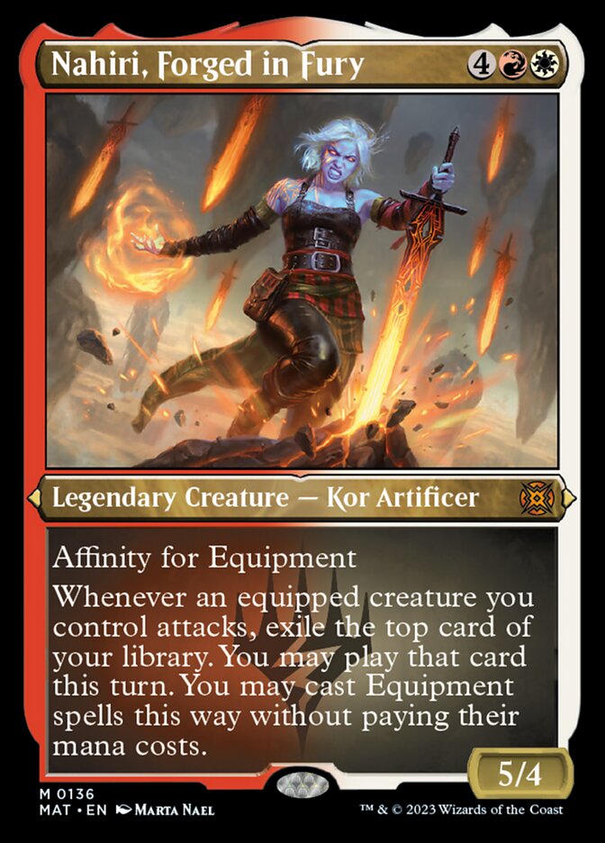 Nahiri, Forged in Fury (Foil Etched) [March of the Machine: The Aftermath] - Magic: The Gathering - Card Brawlers | Quebec | Canada |