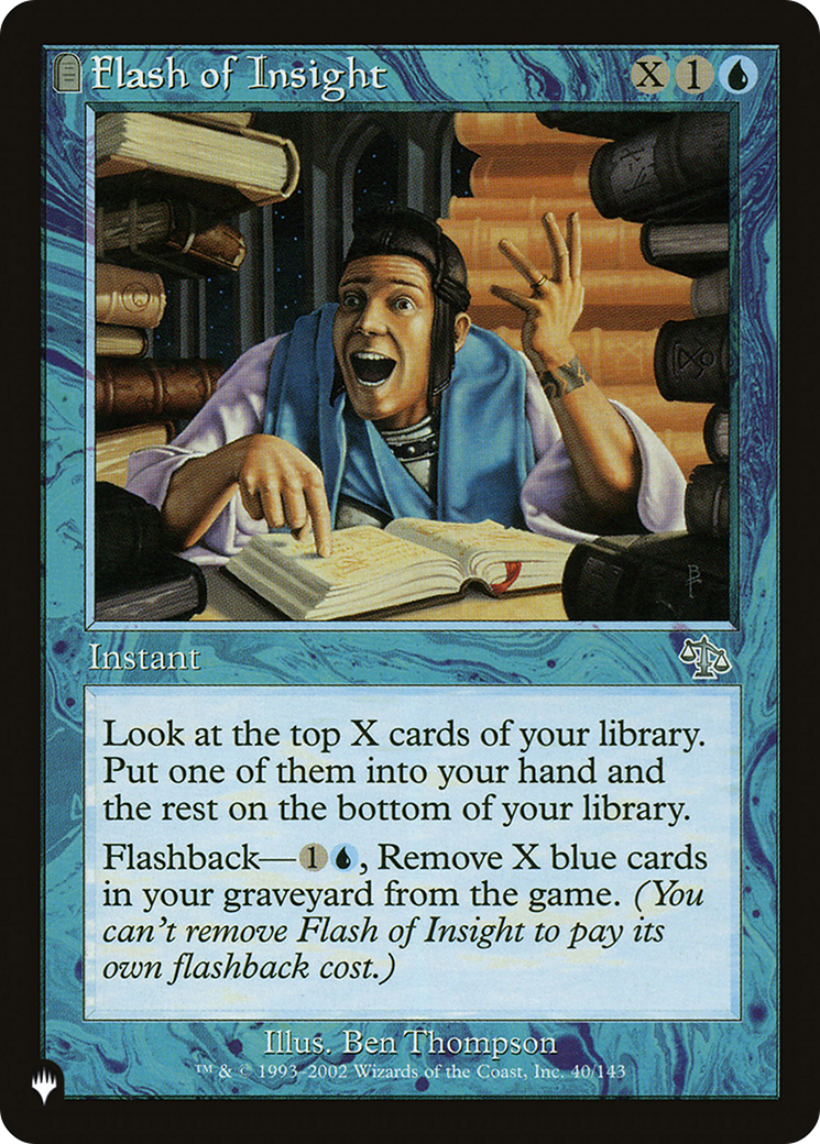 Flash of Insight [The List] - Magic: The Gathering - Card Brawlers | Quebec | Canada |