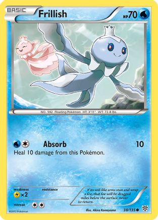 Frillish (38/135) [Black & White: Plasma Storm] - Pokémon - Card Brawlers | Quebec | Canada |