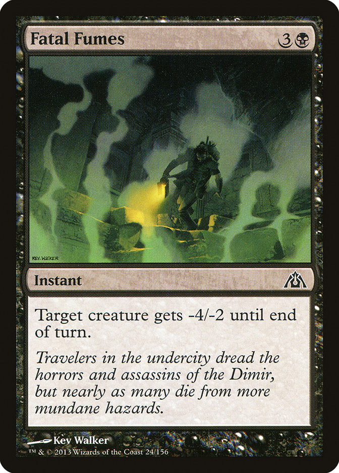 Fatal Fumes [Dragon's Maze] - Magic: The Gathering - Card Brawlers | Quebec | Canada |