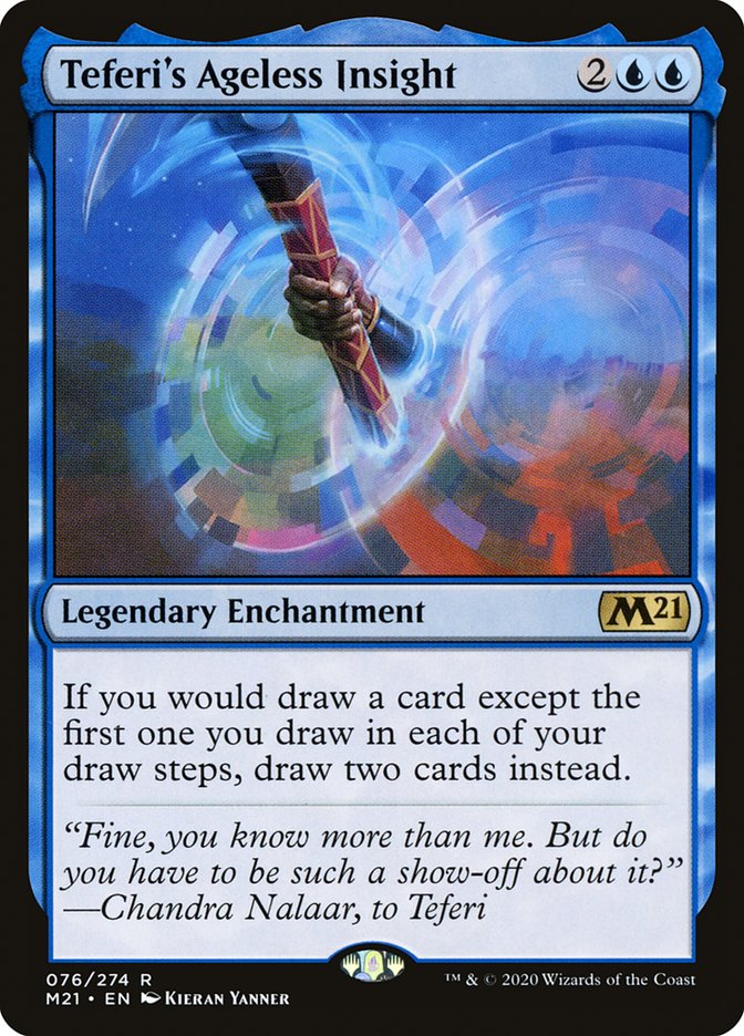 Teferi's Ageless Insight [Core Set 2021] - Magic: The Gathering - Card Brawlers | Quebec | Canada |