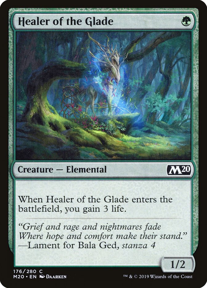 Healer of the Glade [Core Set 2020] - Magic: The Gathering - Card Brawlers | Quebec | Canada |