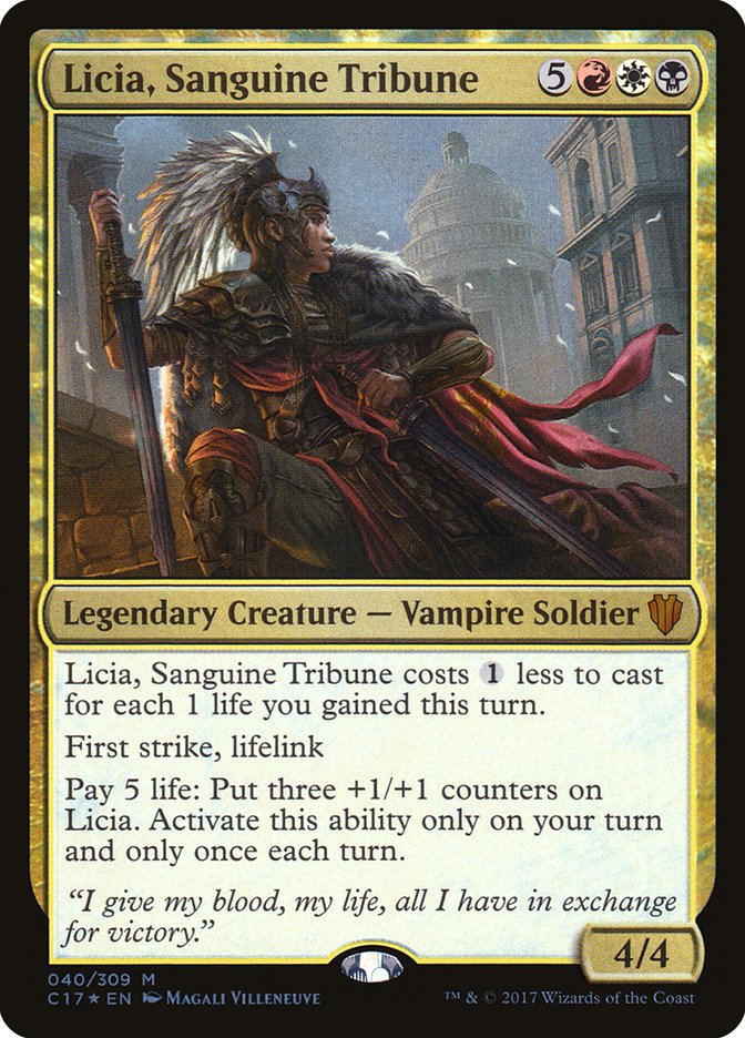 Licia, Sanguine Tribune [Commander 2017] - Magic: The Gathering - Card Brawlers | Quebec | Canada |