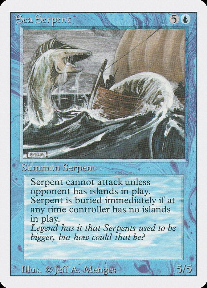 Sea Serpent [Revised Edition] - Magic: The Gathering - Card Brawlers | Quebec | Canada |