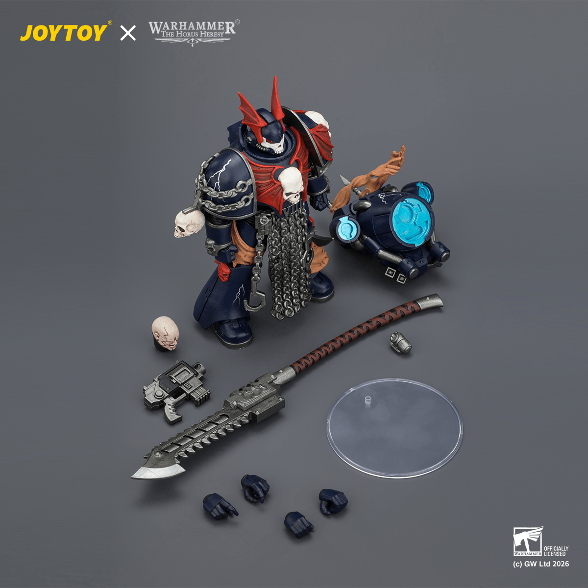 Joytoy - Warhammer 40k - Night Lords Legion Praetor with Jump pack - (PREORDER) August 31, 2026