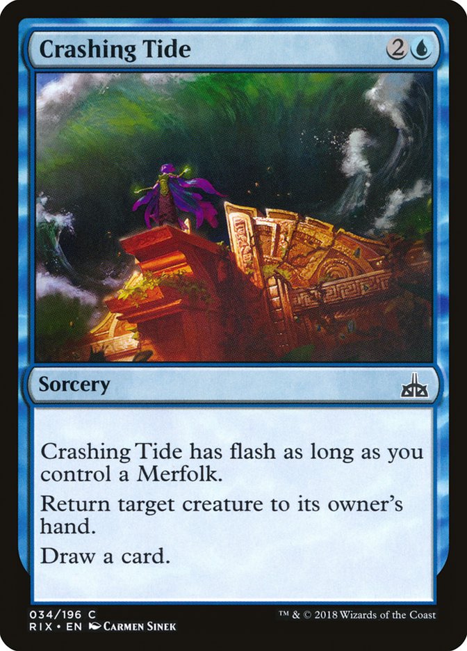 Crashing Tide [Rivals of Ixalan] - Magic: The Gathering - Card Brawlers | Quebec | Canada |