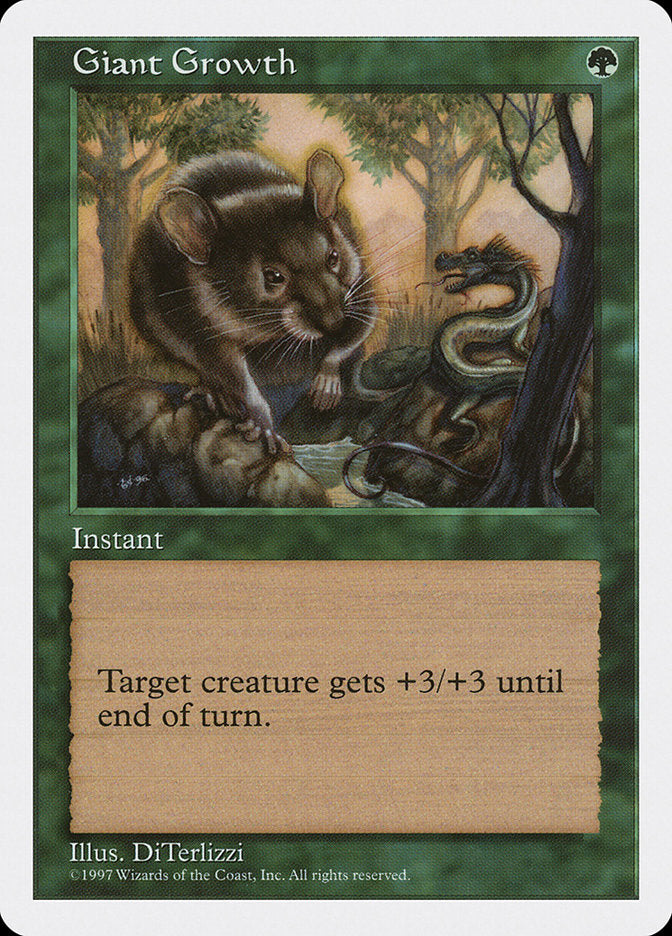 Giant Growth [Fifth Edition] - Magic: The Gathering - Card Brawlers | Quebec | Canada |