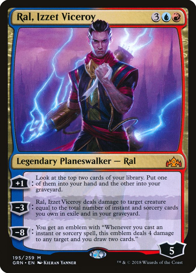 Ral, Izzet Viceroy [Guilds of Ravnica] - Magic: The Gathering - Card Brawlers | Quebec | Canada |