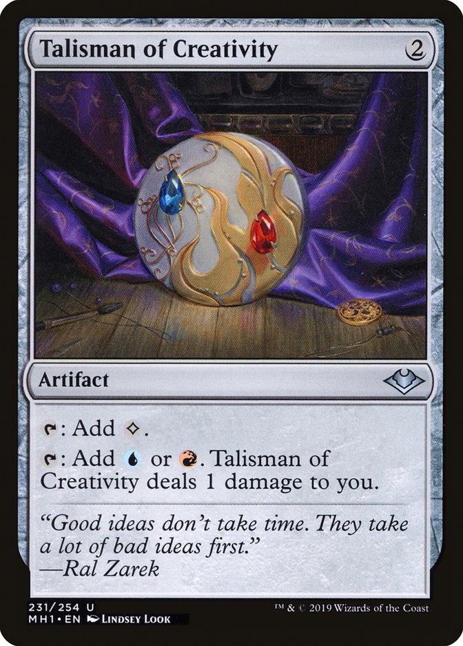 Talisman of Creativity [Modern Horizons] - Magic: The Gathering - Card Brawlers | Quebec | Canada |