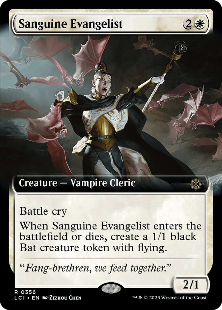 Sanguine Evangelist (Extended Art) [The Lost Caverns of Ixalan] - Magic: The Gathering - Card Brawlers | Quebec | Canada |