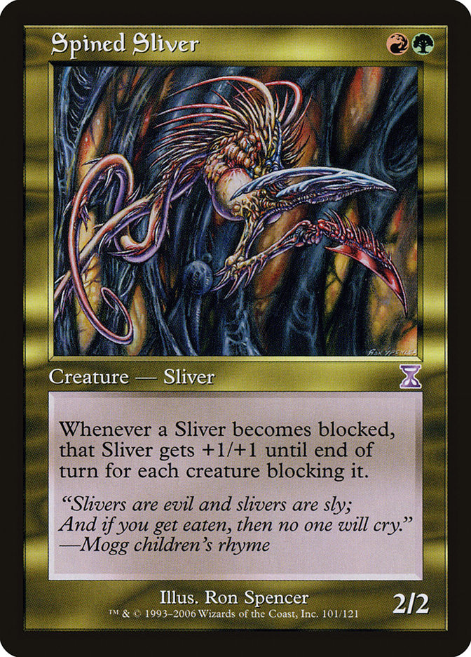 Spined Sliver [Time Spiral Timeshifted] - Magic: The Gathering - Card Brawlers | Quebec | Canada |