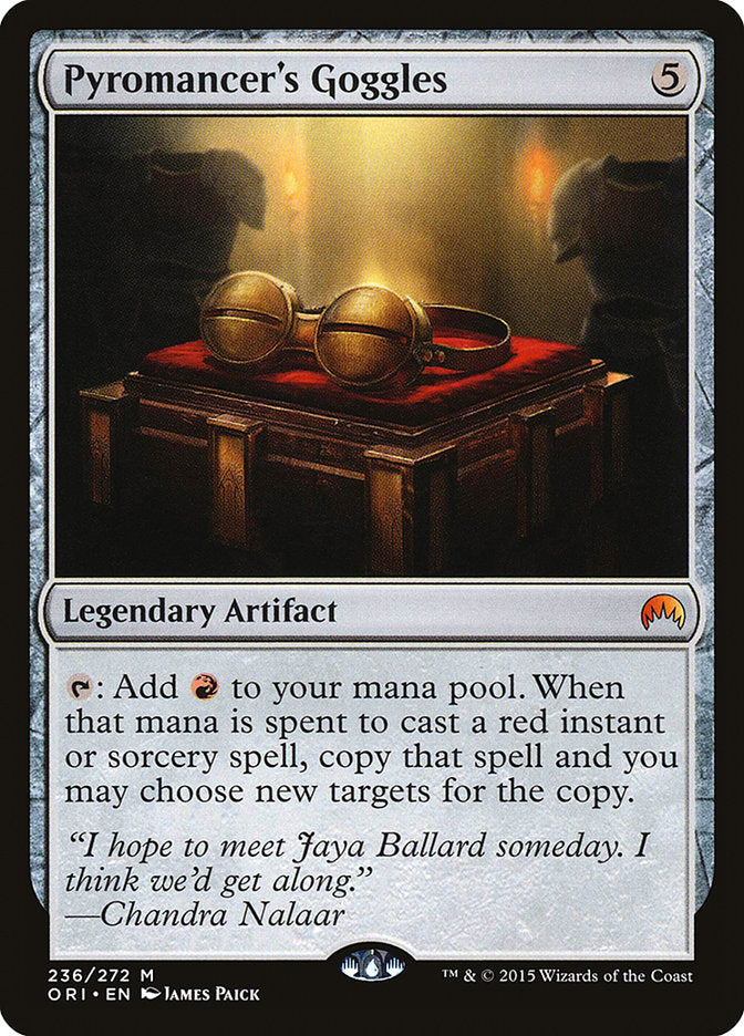 Pyromancer's Goggles [Magic Origins] - Magic: The Gathering - Card Brawlers | Quebec | Canada |
