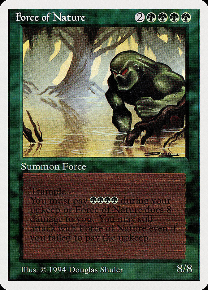 Force of Nature [Summer Magic / Edgar] - Magic: The Gathering - Card Brawlers | Quebec | Canada |