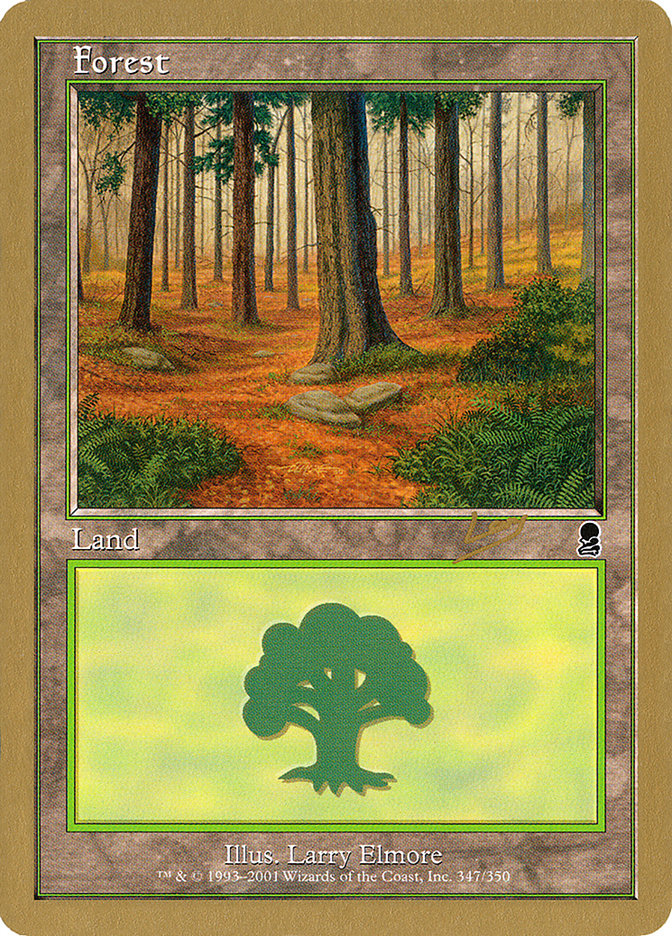 Forest (rl347) (Raphael Levy) [World Championship Decks 2002] - Magic: The Gathering - Card Brawlers | Quebec | Canada |