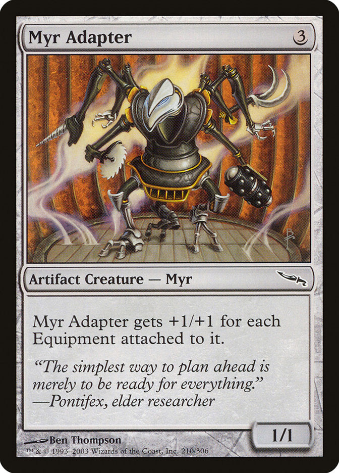Myr Adapter [Mirrodin] - Magic: The Gathering - Card Brawlers | Quebec | Canada |
