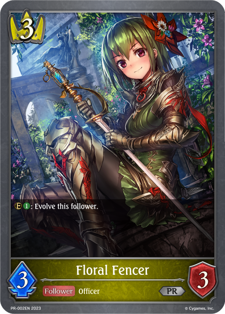 Floral Fencer (PR-002EN) [Promotional Cards] - Bushiroad - Card Brawlers | Quebec | Canada |