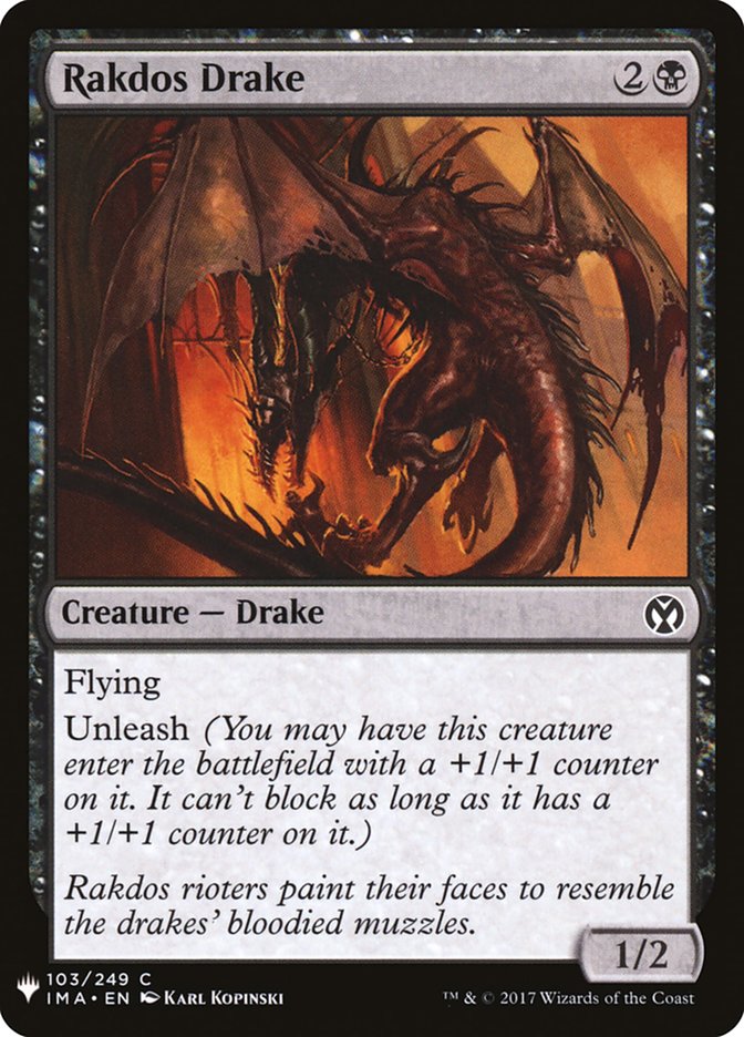 Rakdos Drake [Mystery Booster] - Magic: The Gathering - Card Brawlers | Quebec | Canada |
