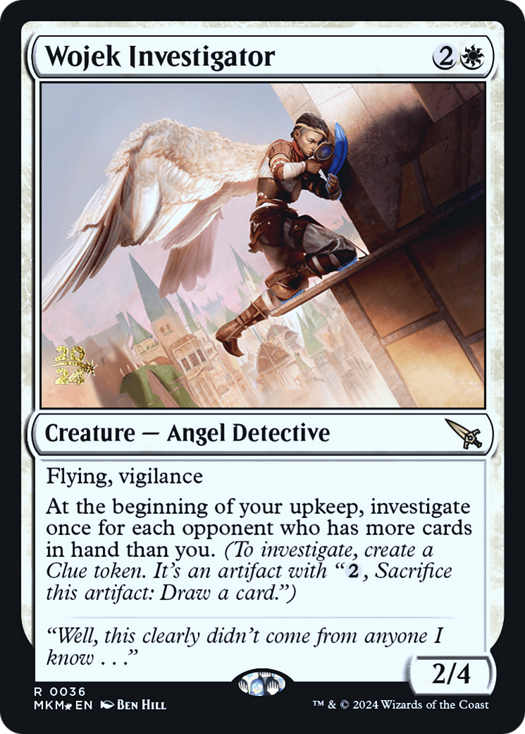 Wojek Investigator [Murders at Karlov Manor Prerelease Promos] - Magic: The Gathering - Card Brawlers | Quebec | Canada |