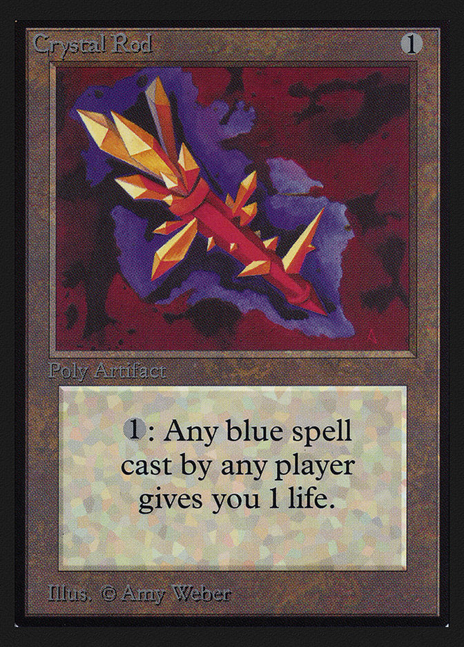 Crystal Rod [International Collectors' Edition] - Magic: The Gathering - Card Brawlers | Quebec | Canada |