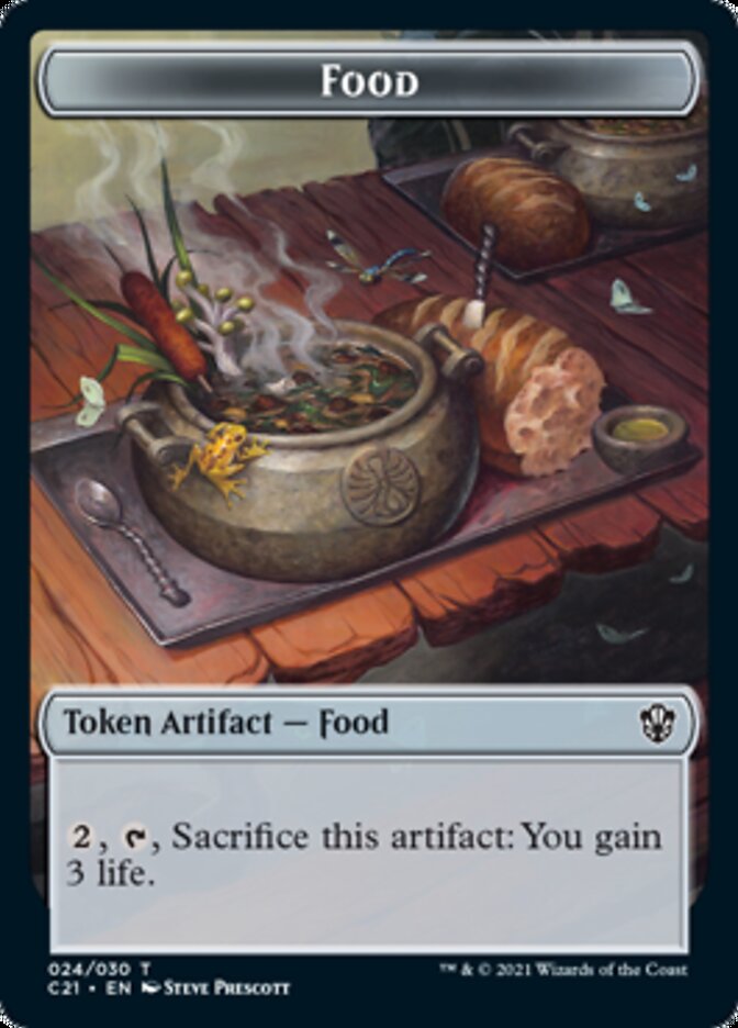 Food // Pest Double-Sided Token [Commander 2021 Tokens] - Magic: The Gathering - Card Brawlers | Quebec | Canada |