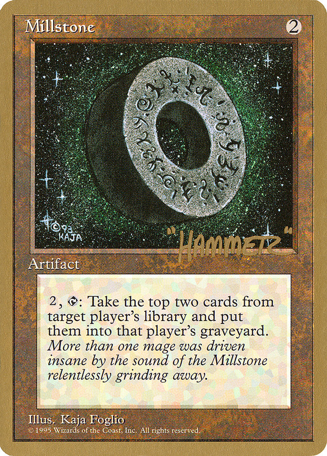Millstone (Shawn "Hammer" Regnier) [Pro Tour Collector Set] - Magic: The Gathering - Card Brawlers | Quebec | Canada |