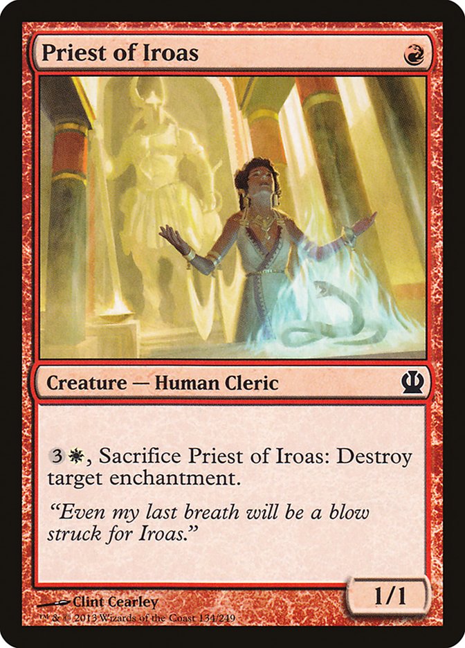 Priest of Iroas [Theros] - Magic: The Gathering - Card Brawlers | Quebec | Canada |