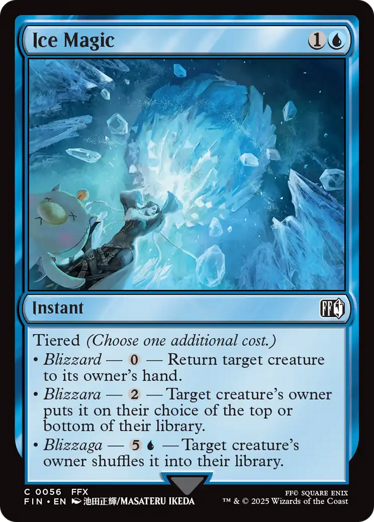 Ice Magic [FINAL FANTASY] - Magic: The Gathering - Card Brawlers | Quebec | Canada |