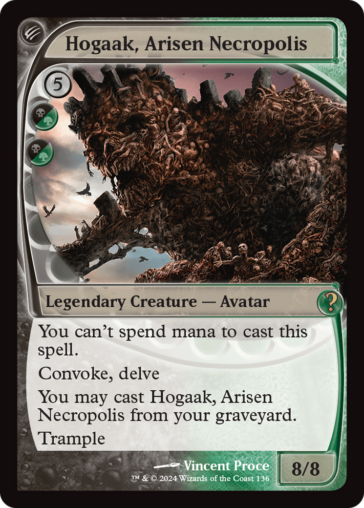 Hogaak, Arisen Necropolis (Future Sight) [Mystery Booster 2] - Magic: The Gathering - Card Brawlers | Quebec | Canada |