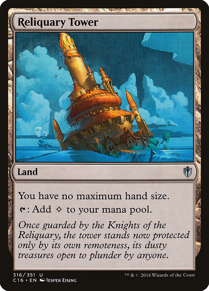 Reliquary Tower [Commander 2016] - Magic: The Gathering - Card Brawlers | Quebec | Canada |