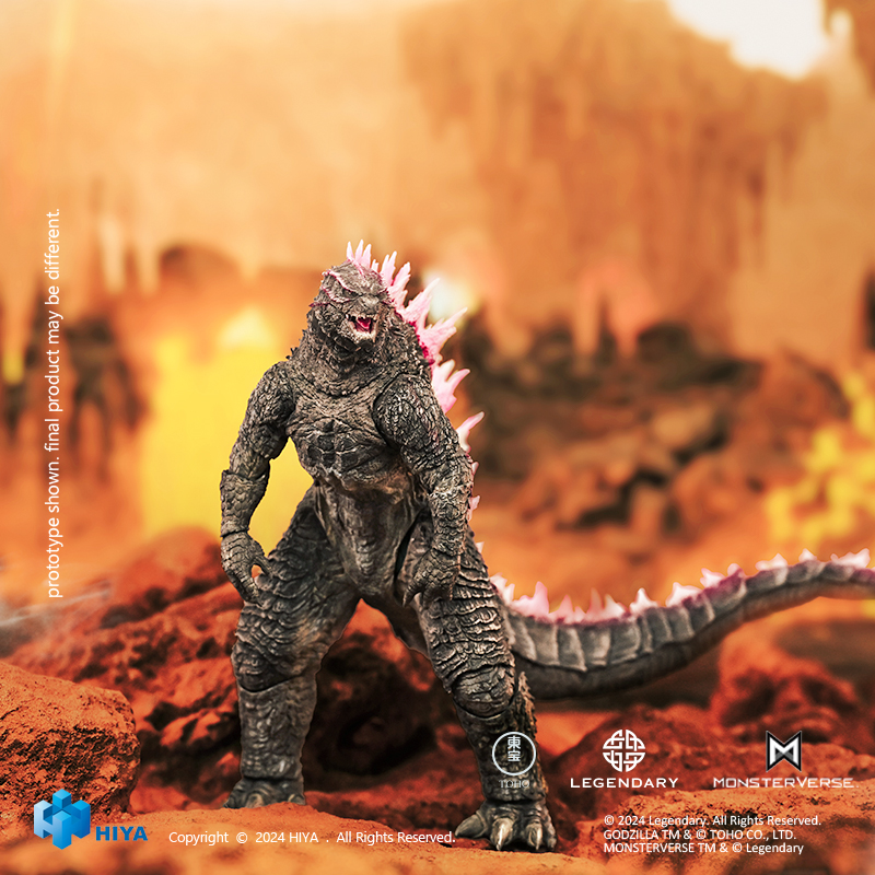 Hiya Toys - Godzilla X Kong - The New Empire - Godzilla Evolved Version - (PREORDER) March 15, 2027