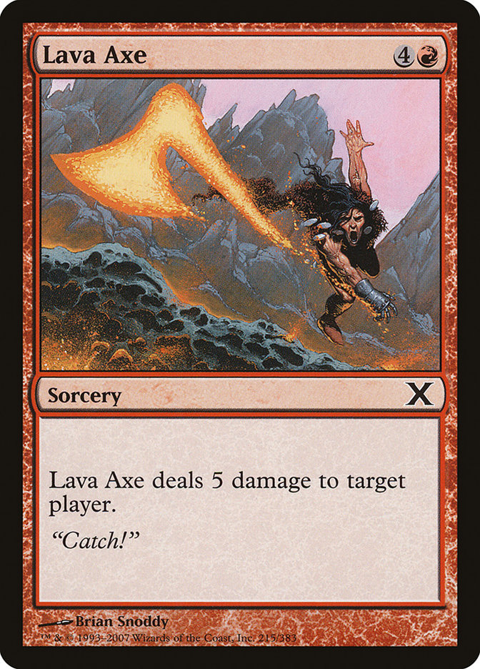 Lava Axe [Tenth Edition] - Magic: The Gathering - Card Brawlers | Quebec | Canada |