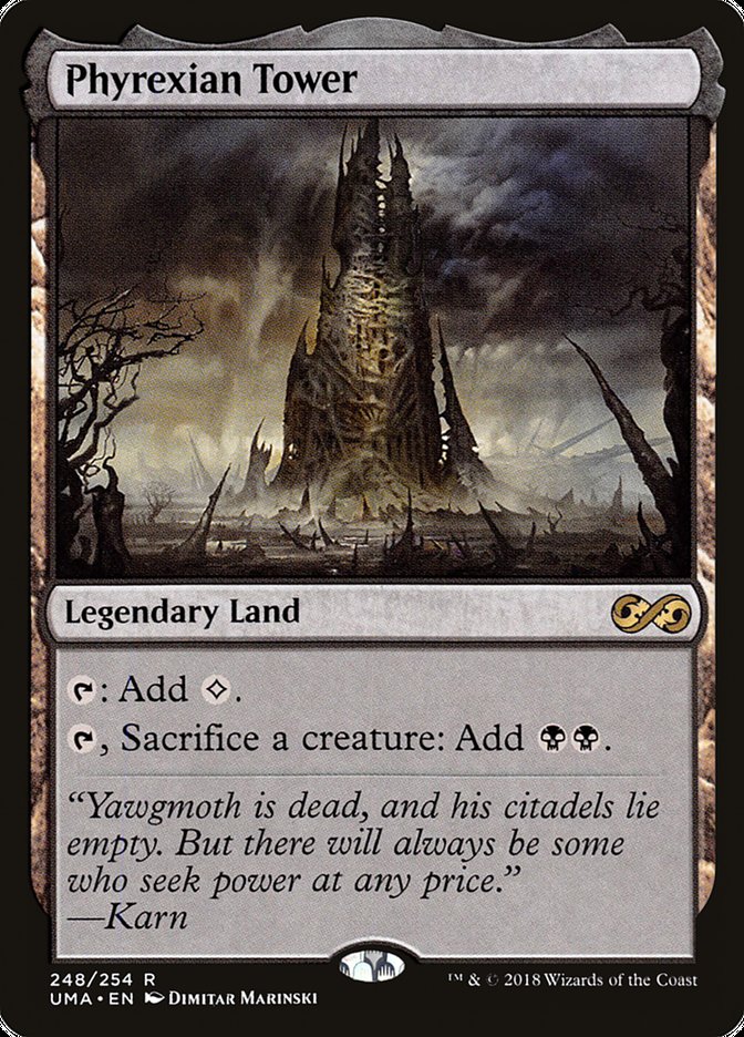 Phyrexian Tower [Ultimate Masters] - Magic: The Gathering - Card Brawlers | Quebec | Canada |