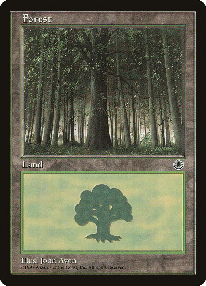 Forest (Thickest Tree in Center) [Portal] - Magic: The Gathering - Card Brawlers | Quebec | Canada |