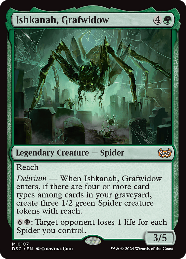 Ishkanah, Grafwidow [Duskmourn: House of Horror Commander] - Magic: The Gathering - Card Brawlers | Quebec | Canada |