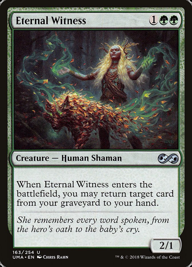 Eternal Witness [Ultimate Masters] - Magic: The Gathering - Card Brawlers | Quebec | Canada |