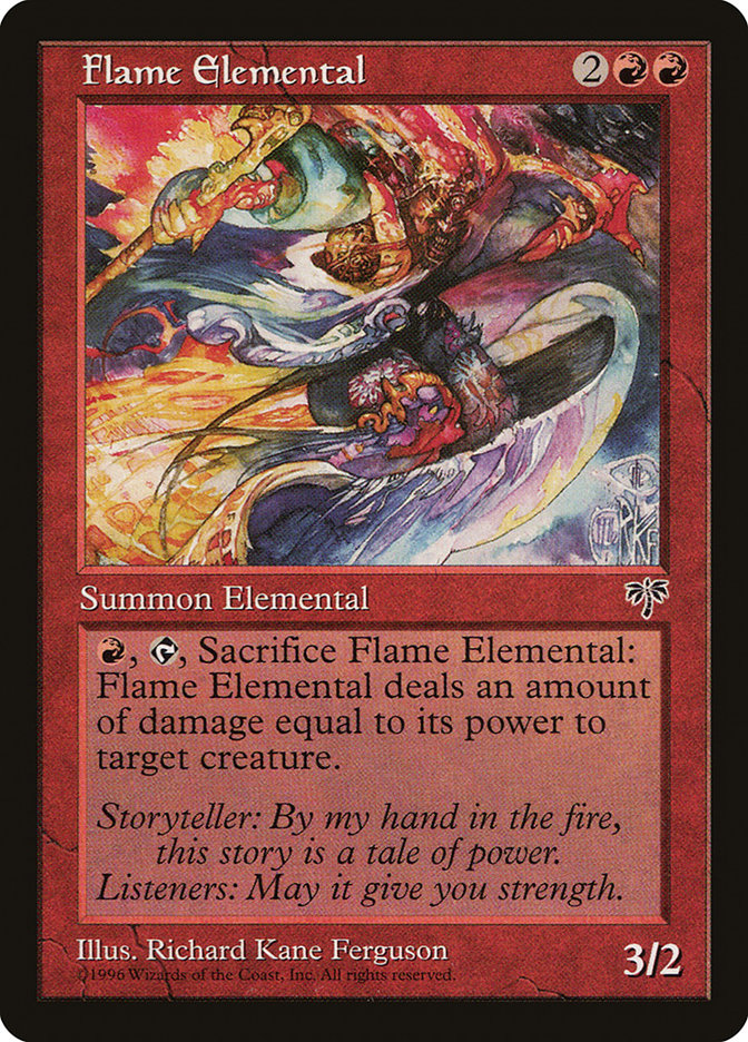 Flame Elemental [Mirage] - Magic: The Gathering - Card Brawlers | Quebec | Canada |