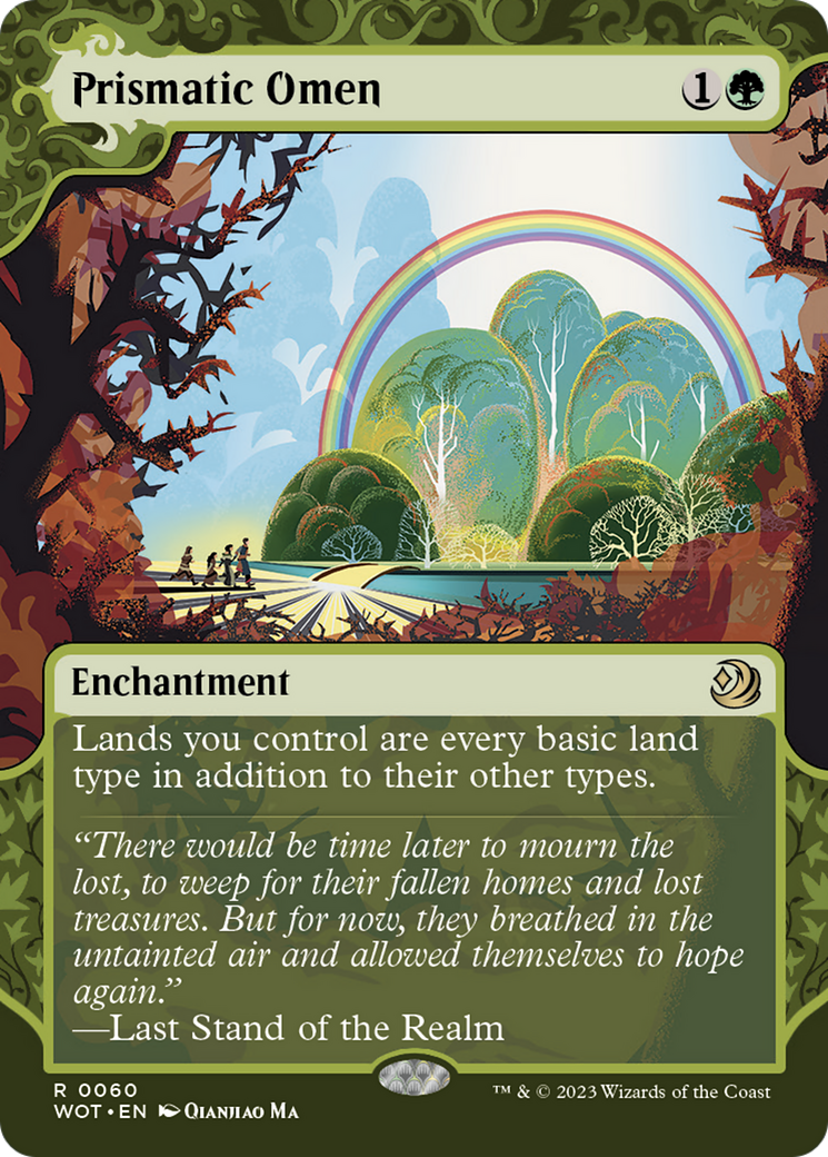 Prismatic Omen [Wilds of Eldraine: Enchanting Tales] - Magic: The Gathering - Card Brawlers | Quebec | Canada |