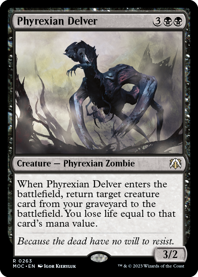 Phyrexian Delver [March of the Machine Commander] - Magic: The Gathering - Card Brawlers | Quebec | Canada |