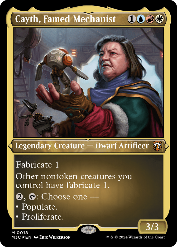 Cayth, Famed Mechanist (Foil Etched) [Modern Horizons 3 Commander] - Magic: The Gathering - Card Brawlers | Quebec | Canada |