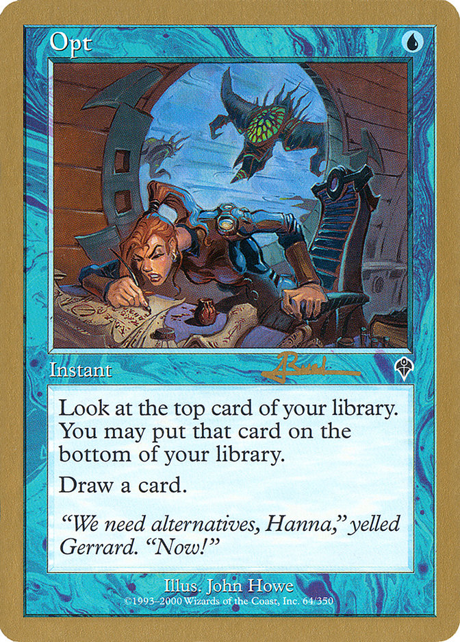 Opt (Antoine Ruel) [World Championship Decks 2001] - Magic: The Gathering - Card Brawlers | Quebec | Canada |