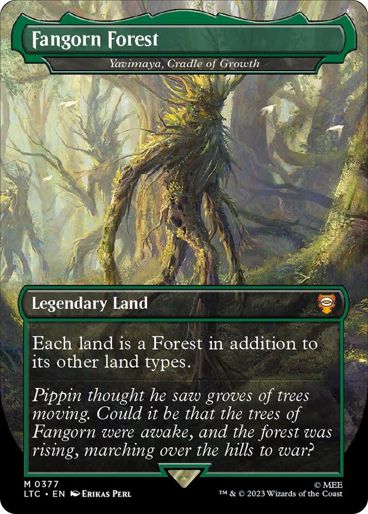 Fangorn Forest - Yavimaya, Cradle of Growth [The Lord of the Rings: Tales of Middle-Earth Commander] - Magic: The Gathering - Card Brawlers | Quebec | Canada |