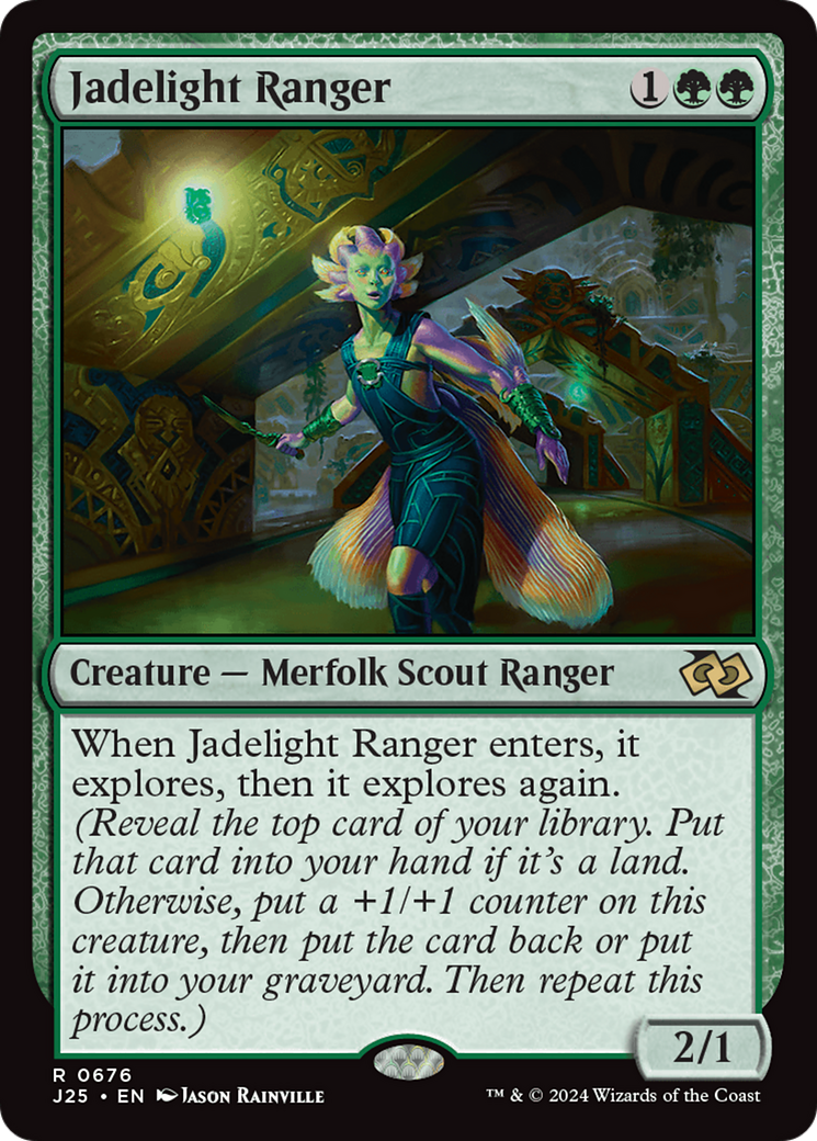 Jadelight Ranger [Foundations Jumpstart] - Magic: The Gathering - Card Brawlers | Quebec | Canada |