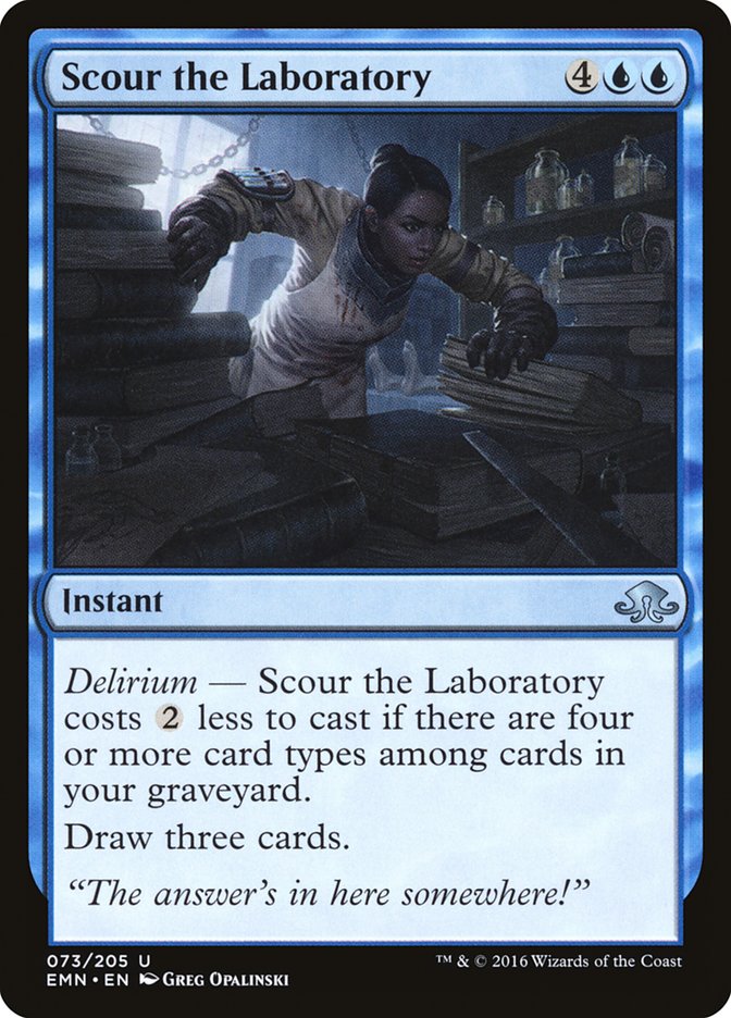 Scour the Laboratory [Eldritch Moon] - Magic: The Gathering - Card Brawlers | Quebec | Canada |