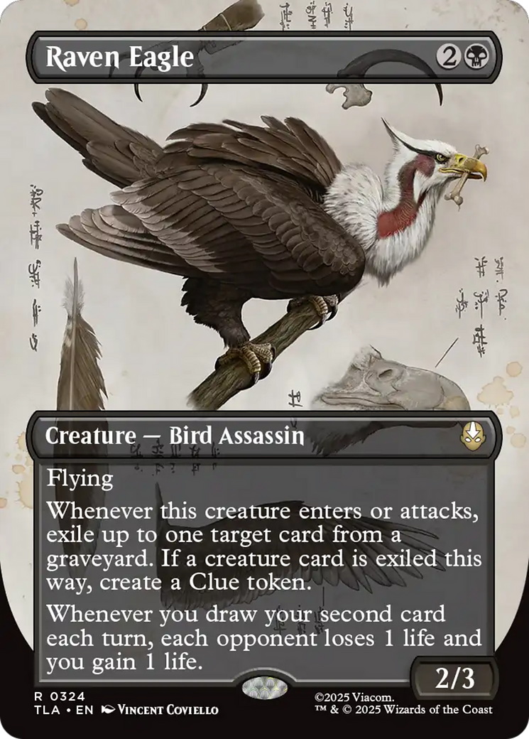Raven Eagle (Borderless) [Avatar: The Last Airbender] - Magic: The Gathering - Card Brawlers | Quebec | Canada |