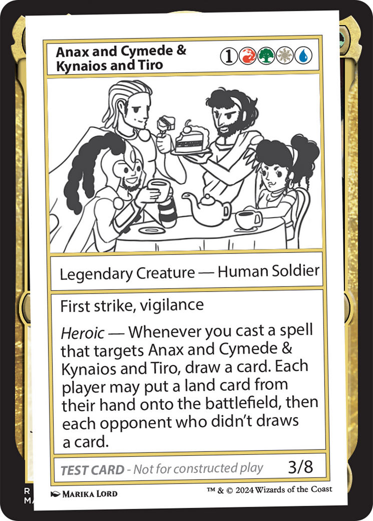 Anax and Cymede & Kynaios and Tiro [Mystery Booster 2 Playtest Cards] - Magic: The Gathering - Card Brawlers | Quebec | Canada |