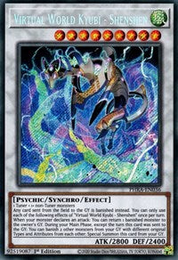 Virtual World Kyubi - Shenshen [PHRA-EN036] Secret Rare - Yu-Gi-Oh! - Card Brawlers | Quebec | Canada |